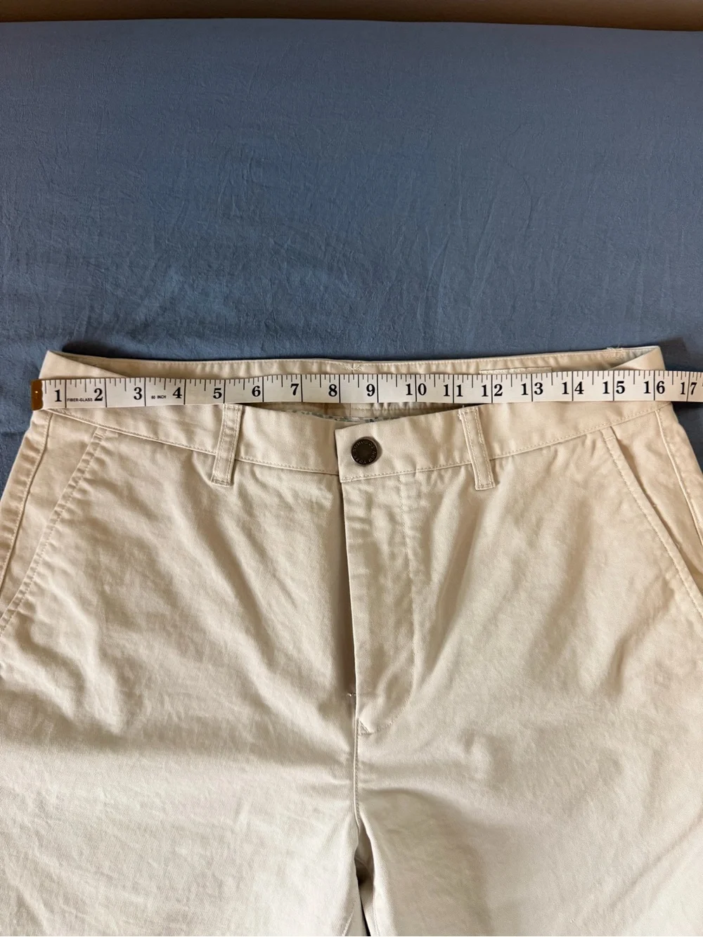 Bonobos Men's Beige Slim Chino Shorts - 9”